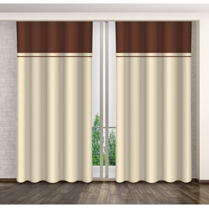Elegantní krémový závěs Délka: 270 cm