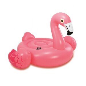Plážový nafukovací Flamingo růžové barvy