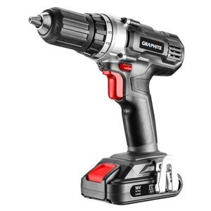 Aku šroubovák Energy + 18V, Li-Ion, 58G006 GRAPHITE - SET 2