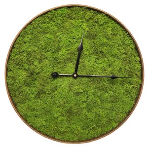 Mechové hodiny s černým ciferníkem 40 cm