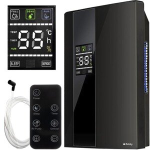 Odvlhčovač 90 W, 1800 ml černý