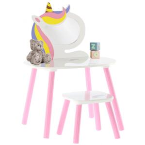 Dětský toaletní stolek Unicorn LILLY