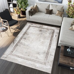 Designový vintage koberec s geometrickým vzorem Šířka: 140 cm | Délka: 200 cm