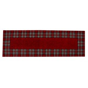 Vínové vánoční ubrus 40x130 cm