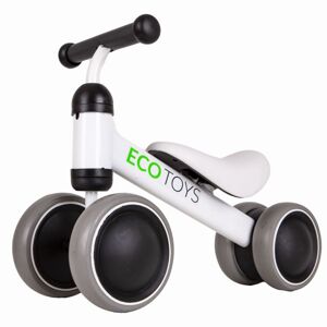 Dětské kolo v bílé barvě ECOTOYS