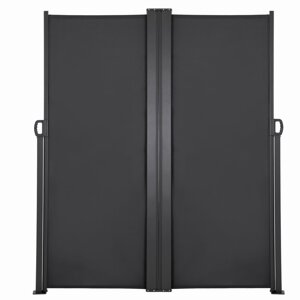 Boční terasová markýza 200×600 cm - antracit