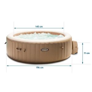 Nafukovací jacuzzi s hydromasáží 4 osoby