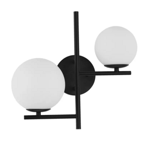 Elegantní nástěnné svítidlo 25W do interiéru Černá