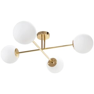 Designové stropní svítidlo se 4 světelnými body