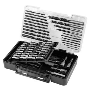Sada vrtáků a bitů 56H619 GRAPHITE - 66 kusů