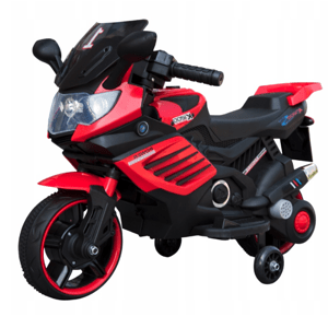 Dětská elektrická motorka K1500 EMULATION červená