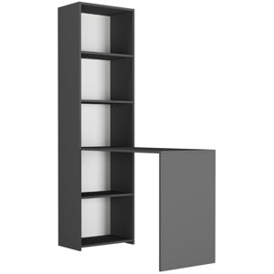 Psací stůl s policí MODERN B-50S - 120 x 50 x 180 cm - různé barevné varianty antracit