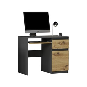 Moderní psací, kancelářský stůl MODERN N-33 - různé barevné varianty antracit mix artisan