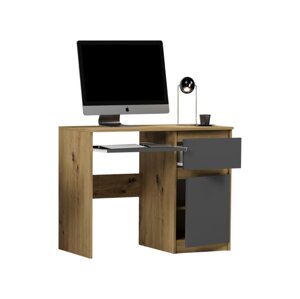 Moderní psací, kancelářský stůl MODERN N-33 - různé barevné varianty artisan mix antracit