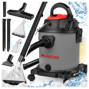 Vysavač pro mokré i suché vysávání, čištění čalounění a koberců MalTec MasterWash 2200W