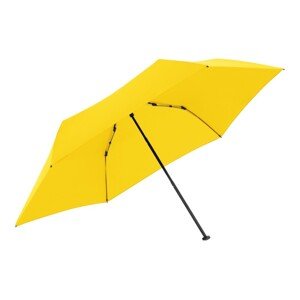 Doppler ZERO flat uni shiny  yellow - skládací deštník