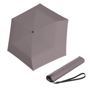 Knirps Knirps US.050 ultra light slim manual mauve - lehký dámský skládací plochý deštník