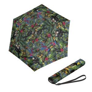 Knirps Knirps US.050 ultra light slim manual tropical - lehký dámský skládací plochý deštník