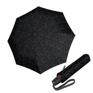 Knirps KNIRPS T.200 Domino black - elegantní plně automatický deštník