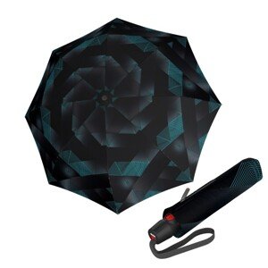 Knirps KNIRPS T.200 Symphony black - elegantní plně automatický deštník