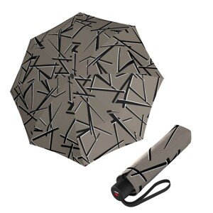 Knirps KNIRPS A.050 MEDIUM Kombat sand - elegantní dámský skládací deštník