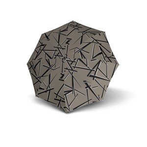 Knirps KNIRPS A.200 MEDIUM Kombat Sand - elegantní dámský plnoautomatický deštník