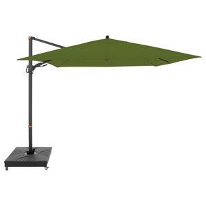 Doppler myZone 280 x 280 cm - výkyvný zahradní slunečník s boční tyčí : Desén látky - 832