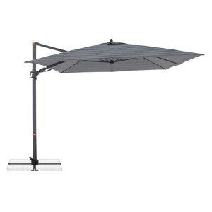 Doppler myZone 280 x 280 cm - výkyvný zahradní slunečník s boční tyčí : Desén látky - 840S