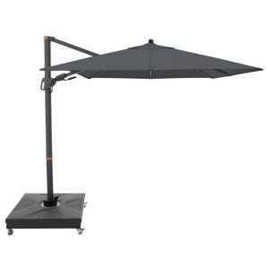 Doppler myZone 210 x 210 cm - výkyvný zahradní slunečník s boční tyčí : Desén látky - 840