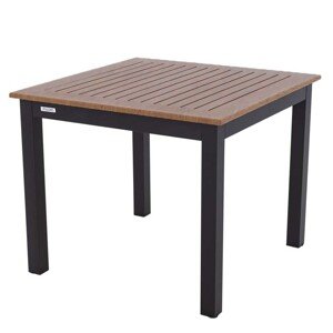 Doppler EXPERT WOOD Plus - zahradní hliníkový stůl 90 x 90 cm