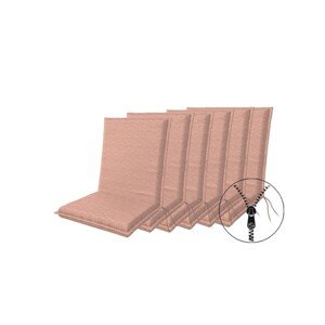 Doppler ART 4041 nízký - set 6 ks - polstry na židli a křeslo