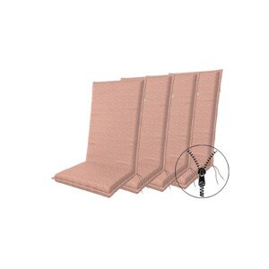 Doppler ART 4041 vysoký – set 4 ks - polstry na židli a křeslo