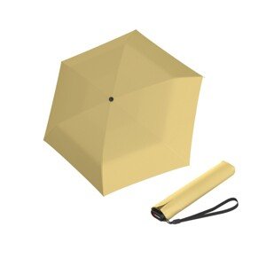 Knirps Knirps US.050 ultra light slim manual vanilla - lehký dámský skládací plochý deštník