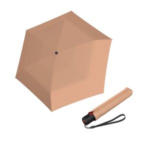 Knirps KNIRPS U.200 Ultra Light Duomatic peach - elegantní dámský plně automatický deštník