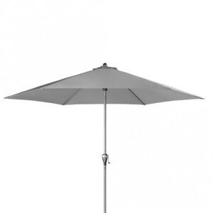 Automatický naklápěcí slunečník s klikou Doppler ACTIVE 280 cm - světle šedý