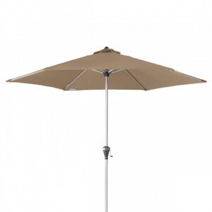 Naklápěcí zahradní slunečník s klikou Doppler ACTIVE 320 cm- hnědý