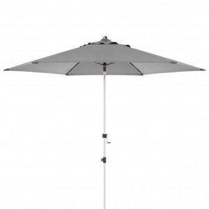 Slunečník s automatickým naklápěním klikou Doppler EXPERT 280 cm - světle šedý