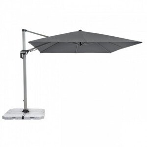Výkyvný zahradní slunečník s boční tyčí Doppler ACTIVE 350 x 260 cm- antracit