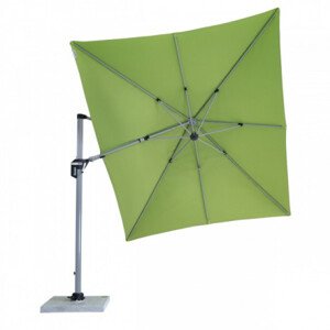 Výkyvný zahradní slunečník s boční tyčí Doppler ACTIVE 350 x 260 cm- zelený