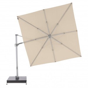 Knirps KNIRPS 320 x 320 cm - luxusní výkyvný zahradní slunečník s boční tyčí : Barva slunečníku - Přírodní