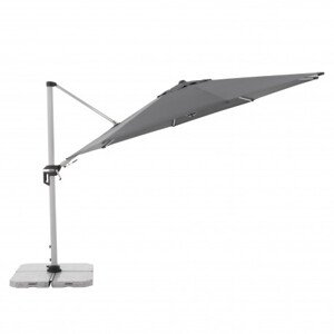 Výkyvný zahradní slunečník s boční tyčí Doppler ACTIVE 370 cm - antracit