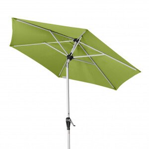 Slunečník s automatickým naklápěním klikou Doppler ACTIVE 210 cm - zelený