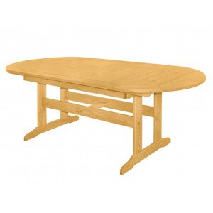 Doppler DOVER - zahradní dřevěný rozkládací stůl ze severské borovice 160/210 x 90 x 74 cm