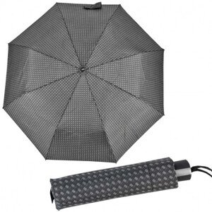Doppler Mini Fiber - pánský skládací deštník, šedá