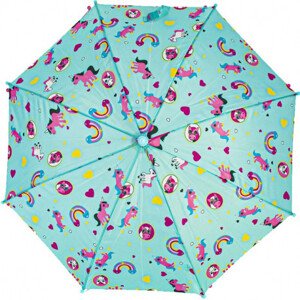 Doppler Kids Maxi Girls - dětský holový deštník, vícebarevný