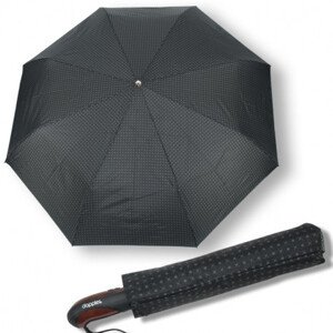 Doppler Magic XM Business - partnerský plně automatický deštník, černá, geometrický / abstraktní