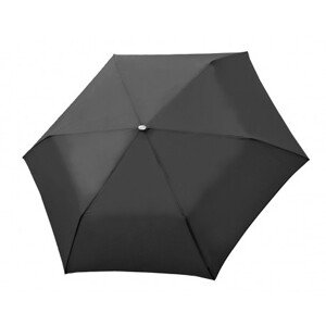 Doppler Carbonsteel Mini Slim uni - dámský skládací deštník, černá, plná barva
