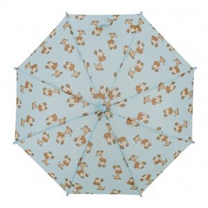 Doppler Kids Maxi Giraffe - dětský holový deštník, modrá, geometrický / abstraktní