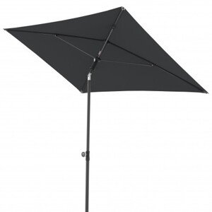 Slunečník se středovou nohou Doppler ACTIVE 200 x 120 cm - antracit