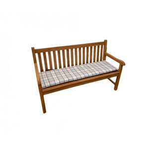Doppler Sedák CASA na 3místnou lavici 150 x 45 x 4 cm, bordó (vínová)